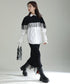 Fringe Knit Cape & Skirt Co-ord
